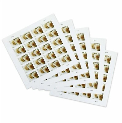#ad 100 Wedding Roses US Forever Stamps #4520 5 Sheets of 20 $70.00