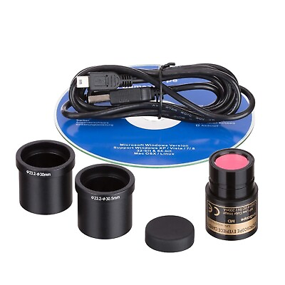 #ad Amscope 12MP USB 2.0 Color CMOS Digital Eyepiece Microscope Camera $184.99