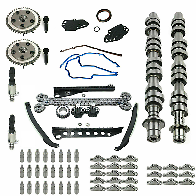 #ad Camshaft kit Timing Chain Cam Phasers kit Fit for Ford F150 F250 Lincoln NEW $395.00