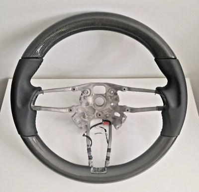 #ad OEM Porsche CARBON Steering Wheel 911 Boxter Cayman 991 Macan Cayenne HEATED $450.00