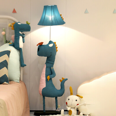 #ad Cartoon Standing Floor Light Modern Bedroom Decor Lamp Dinosaur for Children $89.99