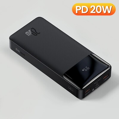#ad Baseus 10000mAh Power Bank 20W Portable Charging Mobile Phone External Batttery $53.99
