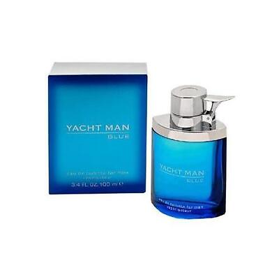 #ad Yacht Man Blue by Myrurgia 3.4 oz EDT Cologne for Men New In Box $10.97