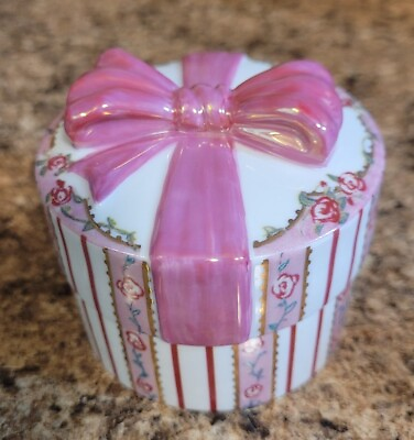 #ad Vintage 90s  Porcelain Heirloom Music Box quot;Always My Daughterquot; Awesome Gift $13.00