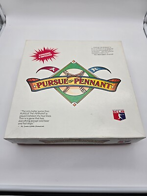 #ad Pursue the Pennant Boardgame 1986 Player Cards Box 30 Teams Plus All Stars $159.99