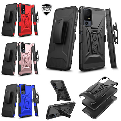 #ad For Lively Jitterbug Smart 4 TCL 40 XL 40 T Holster Belt Clip Phone Case Cover $13.98