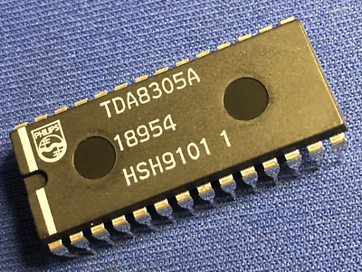 #ad TDA8305A PHILIPS Signal combination IC for colour TV IC 28 Pin DIP Rare LAST ONE $12.95
