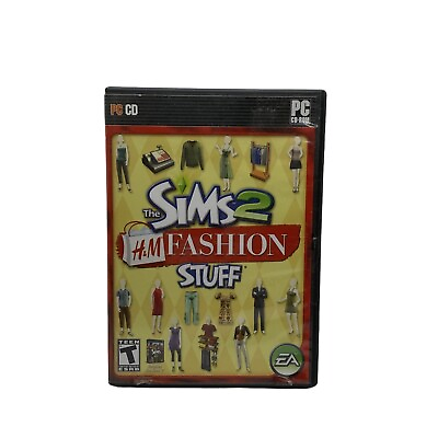 #ad The Sims 2 Hamp;M Fashion Stuff T Teen Family Fun Pc Game For 2 Holiday Edition $10.99