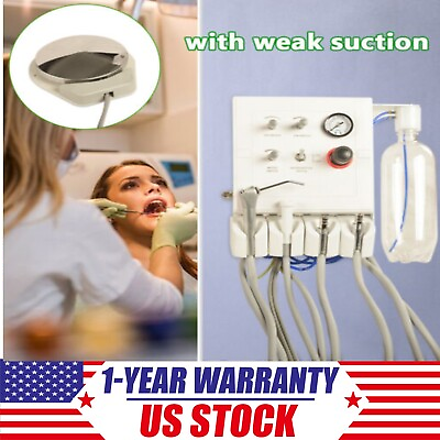 #ad 4H Dental Weak Suction Turbine Unit Portable Wall Hanging Tube Work $119.98
