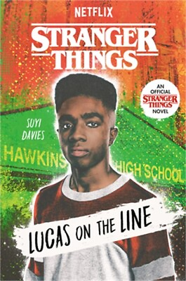 #ad Stranger Things: Lucas on the Line Hardback or Cased Book $17.12