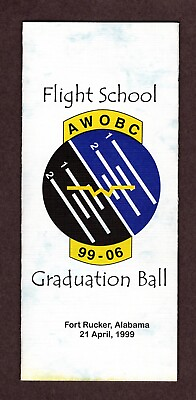 #ad Army Aviation Flight School 1999 Program amp; Roster $6.00