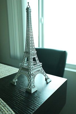 #ad Eiffel Tower Model 3D Printed Decorative Decor Gift 9.8quot; x 3.85quot; $13.97