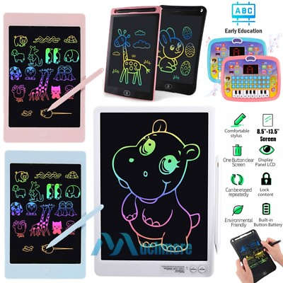 #ad 8.5quot; 13.5quot; LCD Tablet Portable Writing Pad E writer Graphic Kid#x27;s Drawing Board $24.89