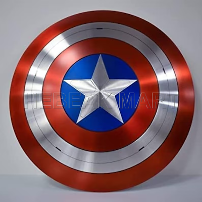 #ad Captain America Shield Metal Prop Replica 1:1 Scale Captain America Copley $94.00