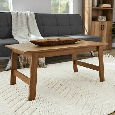 #ad Modern Wood Rectangle Coffee Table Walnut Finish $32.87