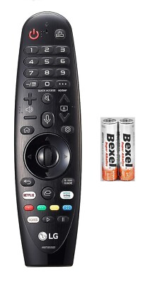 #ad LG MR20GA AKB75855501 Genuine Voice Magic Remote Control OLED Nano LED TVs w Bat $18.18