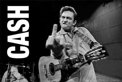 #ad Johnny Cash Cash Poster 36quot; x 24quot; $13.49