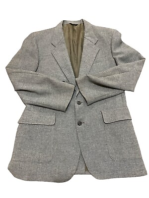 #ad Levi#x27;s Sportswear Blazer Action Suit Men’s 42L Jacket Sport Coat Gray $24.00