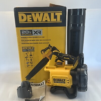 #ad DEWALT Handheld Axial Blower 20V MAX XR Tool Only DCBL722B Brushless 450CFM $129.99