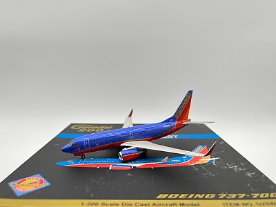 #ad Gemini Jets 1:200 Southwest Boeing B737 700WL N248WN quot;Canyon Bluequot; G2SWA005 $269.99