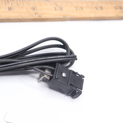 #ad Wedge Lamp Socket Black Wires Kichler 125V 75W 1 8 27NPS 60quot; WE 04 $2.80