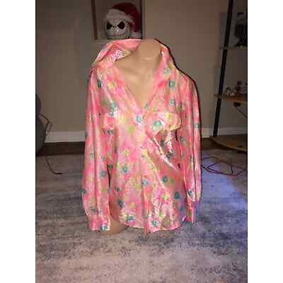 #ad Floral vintage 90s blouse $30.00