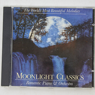#ad Moonlight Classics Romantic Piano Orchestra The World#x27;s Most Beautiful Melodies $3.75