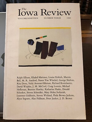 #ad The Iowa Review Volume Nineteen Number Three 1989 $44.86