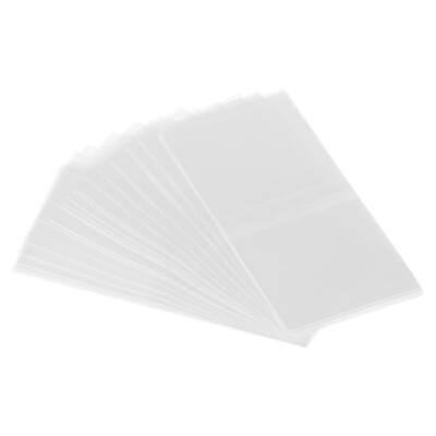 #ad 250Pcs 98x50mm PVC Perforated Shrink Bands Fits Cap Dia 2.28 to 2.4 Inch Clear $12.72