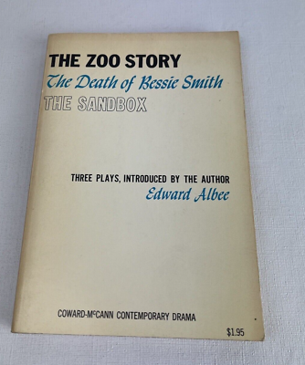 #ad Edward ALBEE Zoo Story The Death of Bessie Smith The Sandbox 1st Edition 1960 $75.00