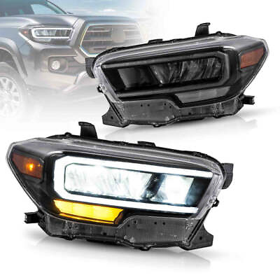 #ad VLAND For Toyota Tacoma 2016 2022 LED Headlights DRL Front Lamps Signal Pickup $314.99