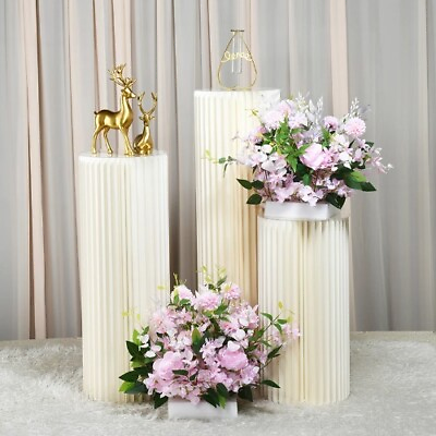 #ad Folding Cylindrical Ornaments Display Stand Decor Backdrop Props Display Decor $261.44