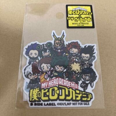 #ad B Side Label B Side Label Sticker My Hero Academia Osaka Limited $32.39