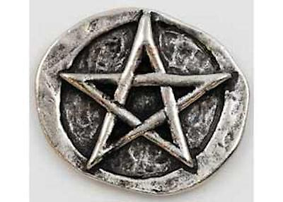 #ad Pentagram Pocket Stone Talisman Worry Comfort Stone $3.95
