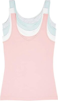 #ad Felina Womens Tank Top 3 Pack With Any Random Colors Size Medium Color Assorted $40.00