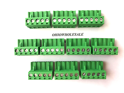 #ad Lot of 10 5 pole 5 pin 5.08mm Phoenix Contact Connector PCB Terminal Block $11.67