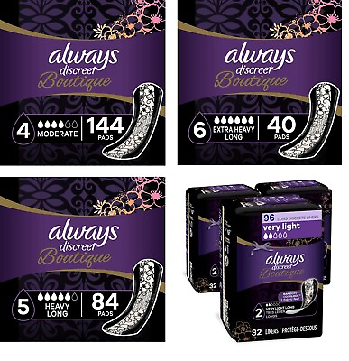 #ad Always Discreet Boutique Incontinence amp; Postpartum Pads Liners for Women ✅✅✅ $59.99
