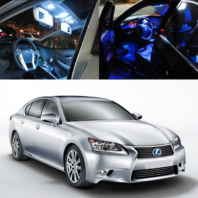 #ad 7 Light SMD Full LED Interior Lights Package Deal For 2013 up Lexus GS350 GS450h $34.19