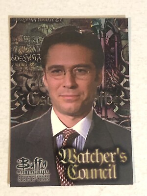 #ad Buffy The Vampire Slayer Trading Card #63 Alexis Denisof $1.69