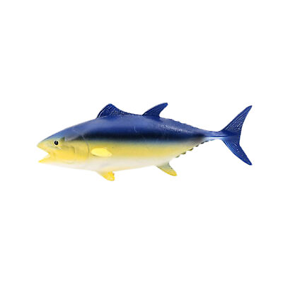 #ad Simulation Tuna Lovely Collectible Simulation Sea Animal Fish Toy Model Pvc $9.29