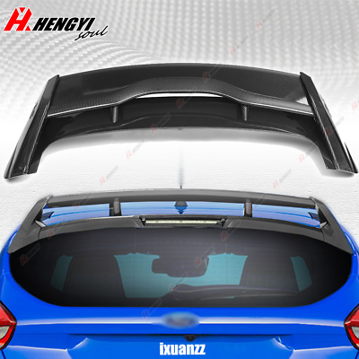 #ad For 13 18 Ford Focus Hatchback JDM RS Style Carbon Style Rear Roof Wing Spoiler $164.99
