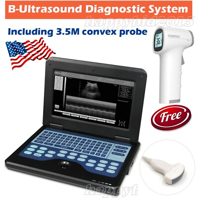 #ad New Portable Laptop Machine Digital Ultrasound Scanner with 3.5m Convex Probe $1249.00