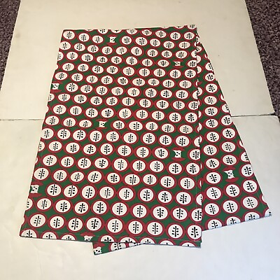 #ad Ikea Table Runner Apple 100 By 16 Inch Red Green 3956 $18.48