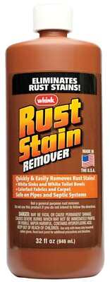 #ad Whink No Scent Rust Stain Remover 32 oz. Liquid Pack of 6 $71.03