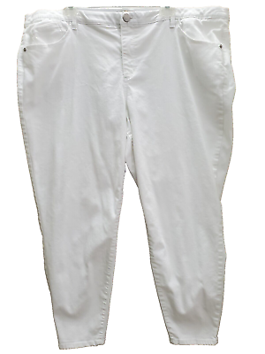 #ad Democracy Ab Technology White Jeans Size 22W Style WNZS1807OW $19.99