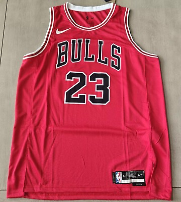 #ad #23 Michael Jordan Icon Bulls Jersey Size XL $54.95