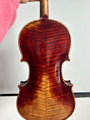 #ad SurpassMusica 4 4 Anti grain antique violin fabulous sound clear grain with case $388.00