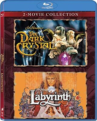 #ad New Double Feature Pack: The Dark Crystal amp; Labyrinth Blu ray $10.00