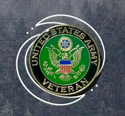 #ad US ARMY Veteran Lapel Pin $6.75