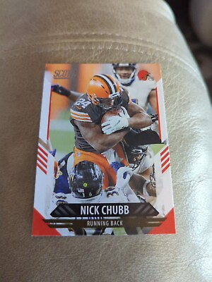 #ad 2021 SCORE NICK CHUBB BASE CARD CARD #105 CLEVELAND BROWNS FREE SHIPPING $0.99